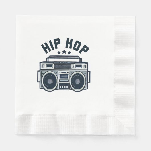 Serviette En Papier Hip hop (Devant)
