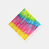 Serviette En Papier Hippie Boho Cravate-Dye (Coin)