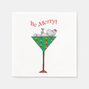 Serviette En Papier Hippo de Tipsy-tini