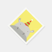 Serviette En Papier Hippo du parti (Coin)
