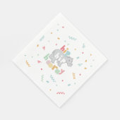 Serviette En Papier Hippo fête d'anniversaire Hippo Hippopotamus (Coin)