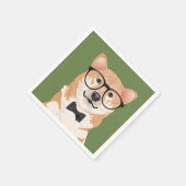 Serviette En Papier Hipster Shiba Inu Papier Napkin Party (Coin)