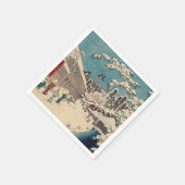 Serviette En Papier Hiroshige hiver paysage Japon pays (Coin)