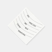 Serviette En Papier His Mercies are new every Morning  (Coin)