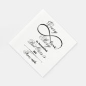 Serviette En Papier Histoire d'amour (Coin)