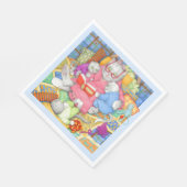 Serviette En Papier HISTOIRE DU LIEU Papier de déjeuner standard servi (Coin)