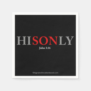 Serviette En Papier HISTOIRE John 3:16