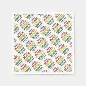 Serviette En Papier HISTOIRE NOIRE MOIS MOtivationnel papier BHM (Devant)