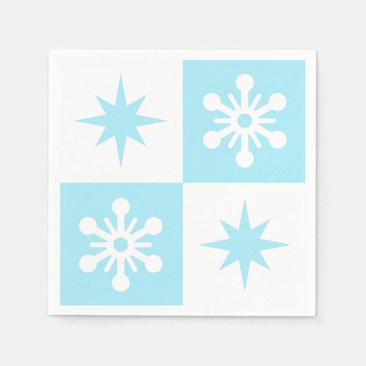 Serviette En Papier Hiver (Devant)