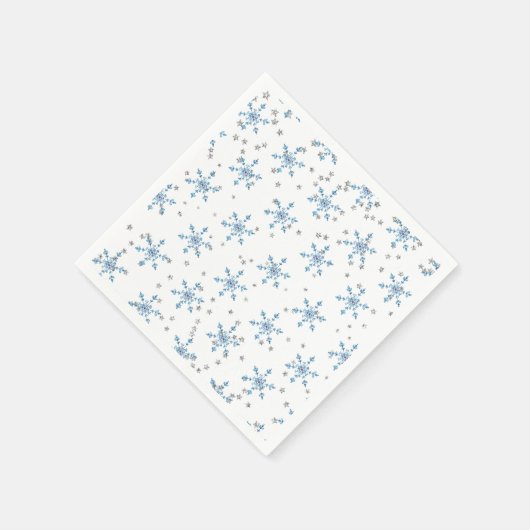 Serviette En Papier Hiver Onederland Snowflake (Coin)