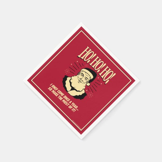 Serviette En Papier Ho ! Ho ! Ho ! (Coin)