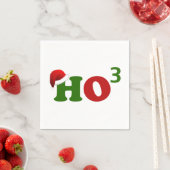 Serviette En Papier Ho Ho Ho Ho3 (En situation)