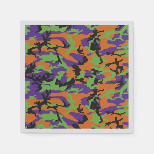 Serviette En Papier HOC Monster Halloween Edition Camo (Devant)