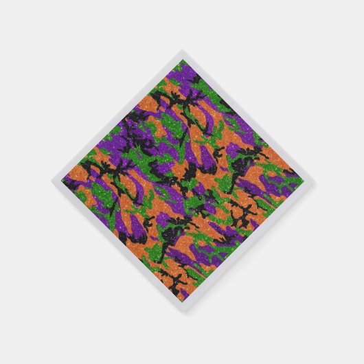 Serviette En Papier HOC Monster Parties scintillant Halloween Edition  (Coin)