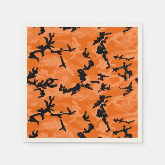 Serviette En Papier HOC Orange Halloween Edition Camo (Devant)
