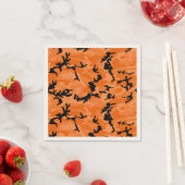 Serviette En Papier HOC Orange Halloween Edition Camo (En situation)