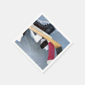 Serviette En Papier Hockey (Coin)