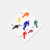 SERVIETTE EN PAPIER HOCKEY (Coin)