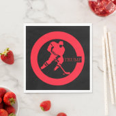 SERVIETTE EN PAPIER HOCKEY (En situation)