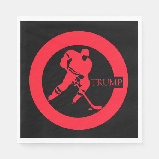 SERVIETTE EN PAPIER HOCKEY (Devant)