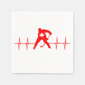 Serviette En Papier Hockey Canada (Devant)
