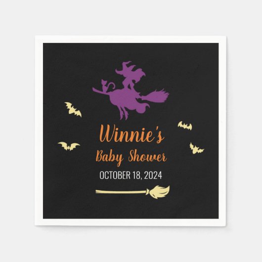 Serviette En Papier Hocus Pocus (Devant)