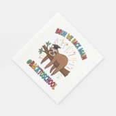 Serviette En Papier Hocus Slowcus sorcière Sloth (Coin)