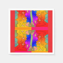 Serviette en papier Hodge Podge Party