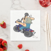 Serviette En Papier Hog sauvage (En situation)