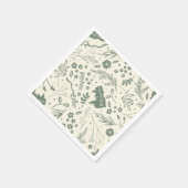 Serviette En Papier HOGWARTS™ Herbologie Motif magique (Coin)