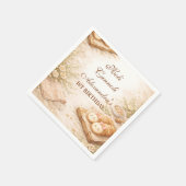 Serviette En Papier Holi Cannoli Whimsical Bakery 1st Birthday (Coin)