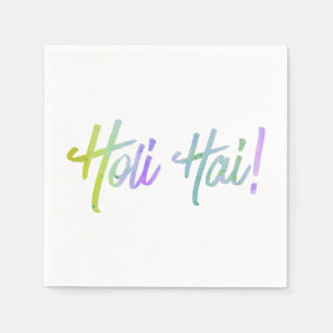 Serviette En Papier holi ES - HOLI HAI grunge pastel 1