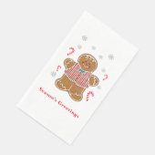 Serviette En Papier Holiday Cheer (Coin)