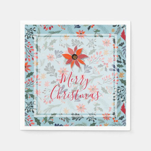 Serviette En Papier Holiday Christmas (Devant)