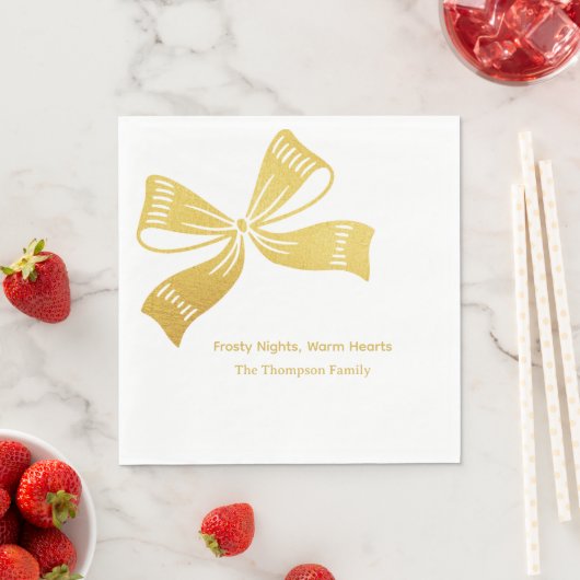 Serviette En Papier Holiday Christmas Paper Napkins (En situation)