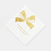 Serviette En Papier Holiday Christmas Paper Napkins (Coin)
