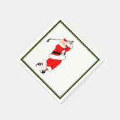 Serviette En Papier Holiday Golf Party (Coin)