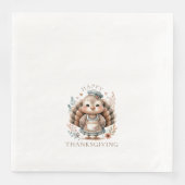 Serviette En Papier Holiday Turquie Ajouter un texte personnalisé (Devant)