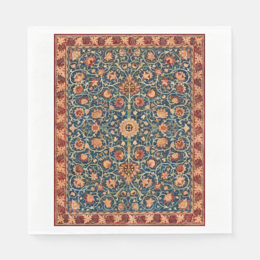 Serviette En Papier Holland Park Design (par William Morris) (Devant)