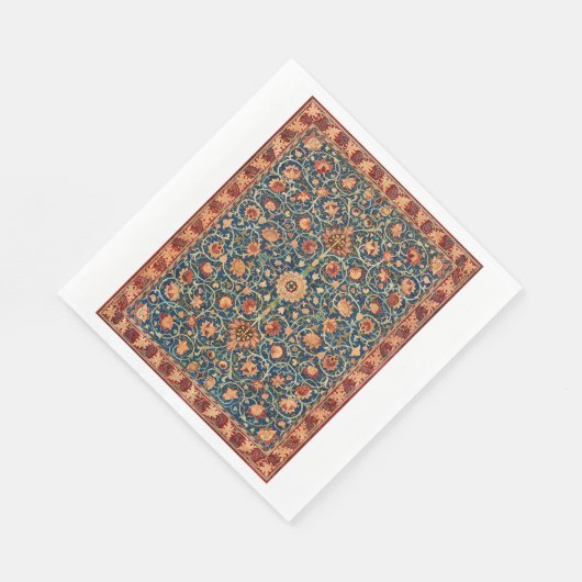 Serviette En Papier Holland Park Design (par William Morris) (Coin)