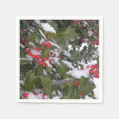 Serviette En Papier "Hollyberry !" (Devant)