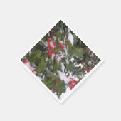 Serviette En Papier "Hollyberry !" (Coin)