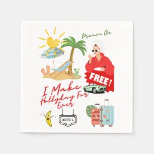 Serviette En Papier Hollyday