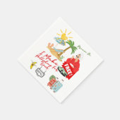Serviette En Papier Hollyday (Coin)