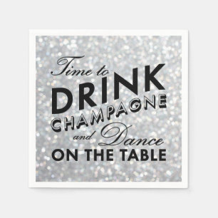 Serviette En Papier Hollywood Glam Napkin