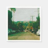 Serviette En Papier Hollywood Hills (Devant)