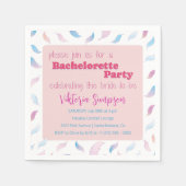 Serviette En Papier Holographe Holographique Hippie Personnalisé (Devant)