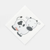 Serviette En Papier Holstein Calf (Coin)