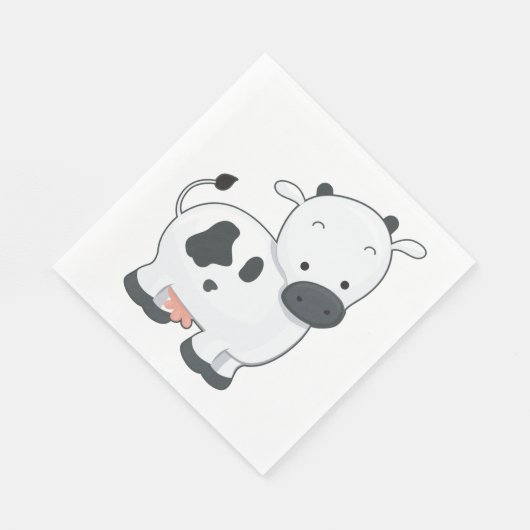 Serviette En Papier Holstein Calf (Coin)