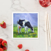 Serviette En Papier Holstein Vache Laitière, Agriculteur, Cattleman, P (En situation)